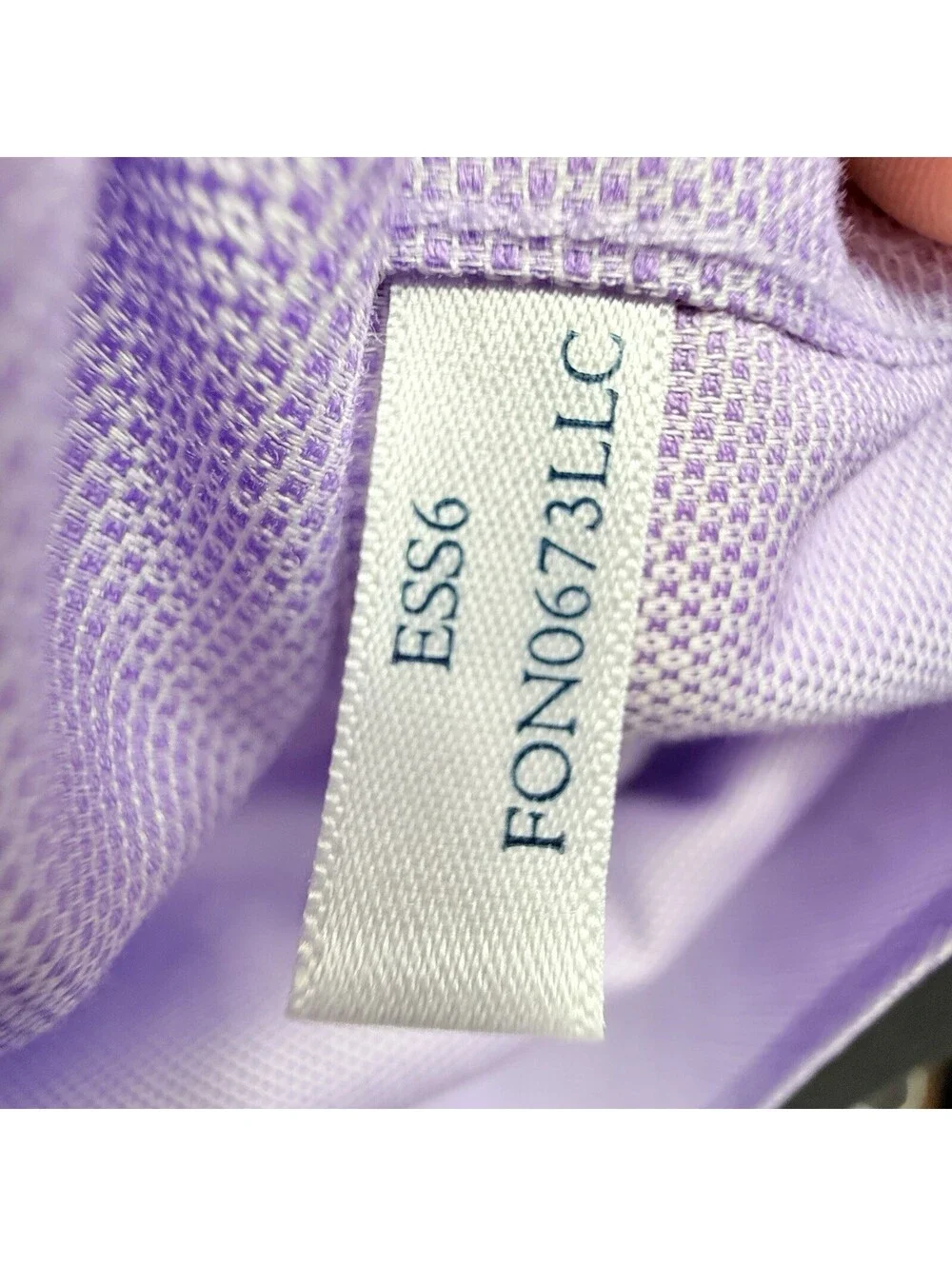 Charles Tyrwhitt Men's Classic Fit Purple Non-Iron Dress Shirt 16/35